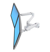 Monitorschwenkarm LX Dual-Side-by-Side 2 x 11,3kg Stahl/Aluminium weiß