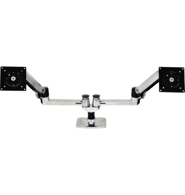 Monitorschwenkarm LX Dual-Side-by-Side 2 x 11,3kg Stahl/Aluminium silber