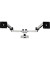 Monitorschwenkarm LX Dual-Side-by-Side 2 x 11,3kg Stahl/Aluminium silber