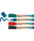Flipchartmarker 32 Ecoline, 4-32-4, Packung, rot,blau,gr&uuml;n,schwarz, 1-5mm Keilspitze