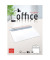 Versandtaschen Office 7449512, lange Seite offen, B5, ohne Fenster, haftklebend, 100g, weiß
