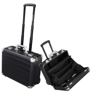 Notebooktrolley GALAXY 46 x 38,5 x 21 cm (B x H x T) Aluminium schwarz