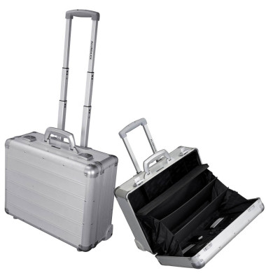 Notebooktrolley GALAXY 46 x 38,5 x 21 cm (B x H x T) Aluminium silber