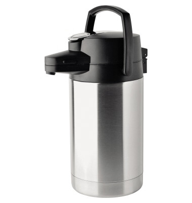 Isolierkanne Coffeestation 8257, edelstahl/schwarz, 2,5 Liter
