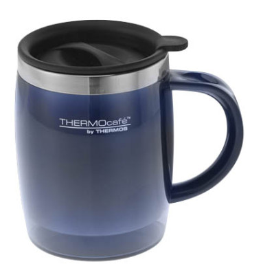 Thermobecher Desktop Mug 9 x 12 cm (Ø x H) blue