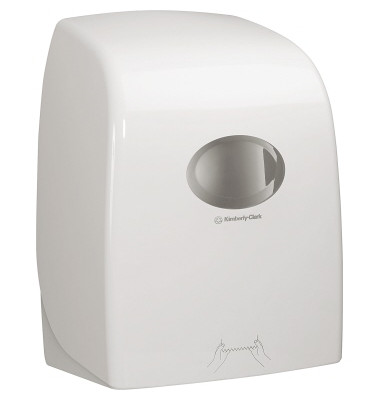 Rollenhandtuchspender 6959 Aquarius, wei&szlig;, Au&szlig;enabrollung