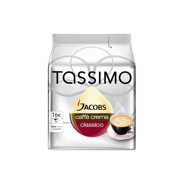 8711000500378 - Kaffeekapseln Tassimo Caffe Crema XL 4031510 16 Stück Kapseln im Portionsbeutel 8711000500378 16 Stück
