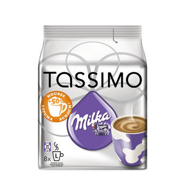 CACAO CAPSULAS TASSIMO MILKA 240 GRS.