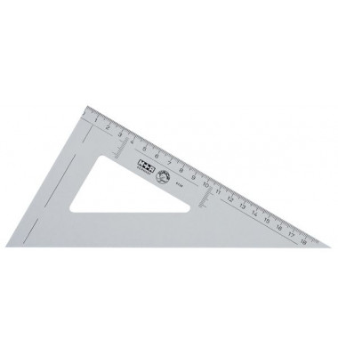 Zeichendreieck Spitz 60° Skala 27 cm Hypo 32 cm