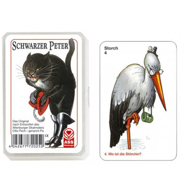 Spielkarten Original Schwarzer Peter Kunststoffetui