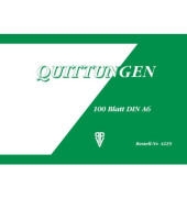 Quittung A6 quer 100 Blatt