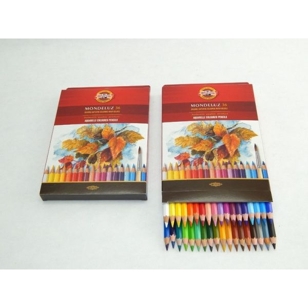 8593539001966 - Aquarell-Buntstifte Mondeluz 36-farbig sortiert 36 Stück 8593539001966 - Aquarell-Buntstifte Mondeluz 36-farbig sortiert 36 Stück