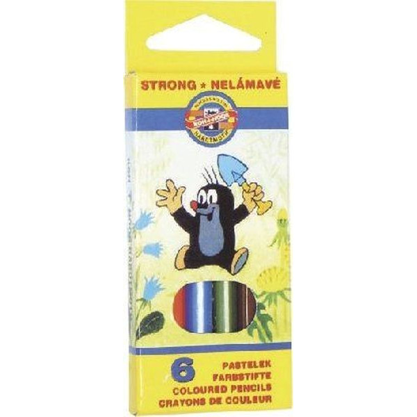 8593539235781 - Buntstifte Maulwurf 6-farbig sortiert 6 Stück 8593539235781 - Buntstifte Maulwurf 6-farbig sortiert 6 Stück