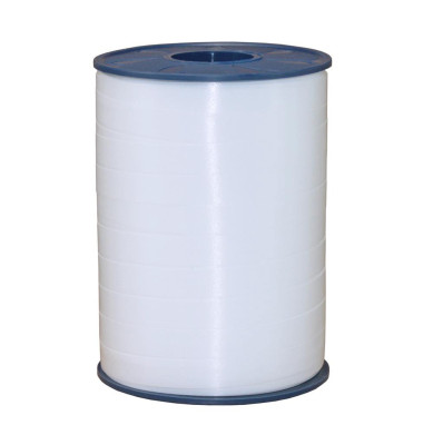 Geschenkband AMERICA 2549-600, 10mm x 250m, reinwei&szlig;