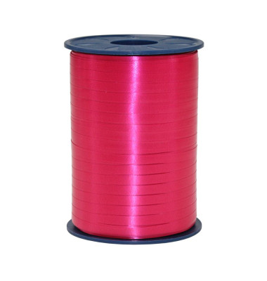 Geschenkband Ringelband America 2525-019 5mm x 500m glänzend himbeere Geschenkband Ringelband America 2525-019 5mm x 500m glänzend himbeere