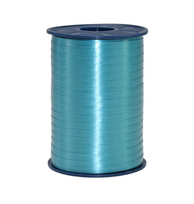 Geschenkband 2525-603, Gl&auml;nzend, 5mm x 500m, meergr&uuml;n