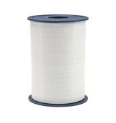 Geschenkband 2525-600, Gl&auml;nzend, 5mm x 500m, reinwei&szlig;