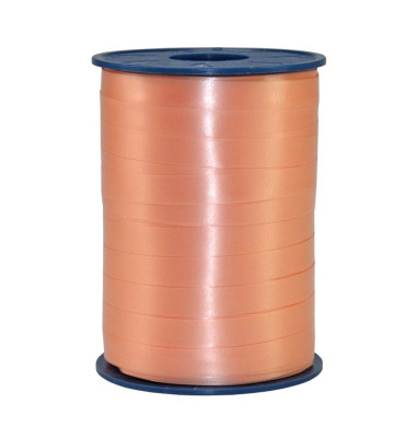 Geschenkband Ringelband America 2549-034 10mm x 250m glänzend apricot