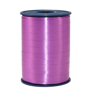 Geschenkband Ringelband America 2549-025 10mm x 250m glänzend purpur