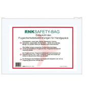 Flugsicherheitsbeutel 2230 Safety-Bag transparent 250x170mm