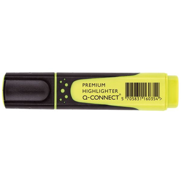 5705831160354 - Textmarker Premium KF16035 gelb 2-5mm Keilspitze 5705831160354 Q-CONNECT 5705831160354 - Textmarker Premium KF16035 gelb 2-5mm Keilspitze 5705831160354 Q-CONNECT