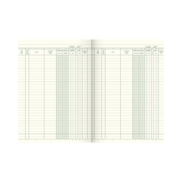 König & Ebhardt König und Ebhardt König & Ebhardt 8610641 Geschäftsbuch / Wareneingangsbuch (A4 80g/m², 40 Blatt Drahtheftung)