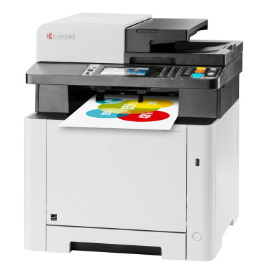 Farb-Laser-Multifunktionsgerät Ecosys M5526cdn 4-in-1 Drucker/Scanner/Kopierer/Fax bis A4