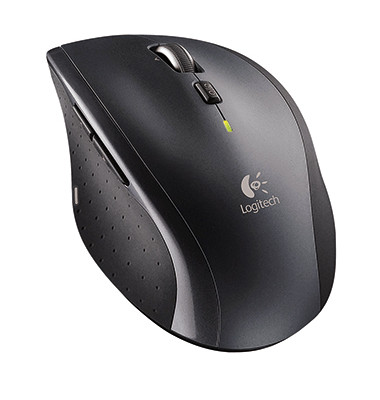PC-Maus Marathon Mouse M705 USB-Funk, Rechtshänder, Unifying-Funktion, Laser, schwarz