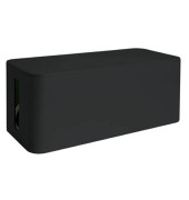 Kabelbox 135 x 126 x 318 mm (B x H x T) Kunststoff schwarz