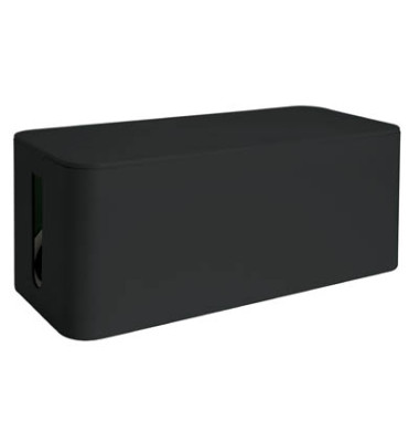Kabelbox 135 x 126 x 318 mm (B x H x T) Kunststoff schwarz Kabelbox 135 x 126 x 318 mm (B x H x T) Kunststoff schwarz