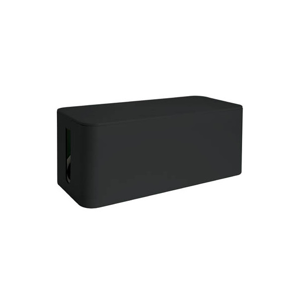 4260459610144 - Kabelbox 135 x 126 x 318 mm (B x H x T) Kunststoff schwarz 4260459610144 MediaRange 4260459610144 - Kabelbox 135 x 126 x 318 mm (B x H x T) Kunststoff schwarz 4260459610144 MediaRange