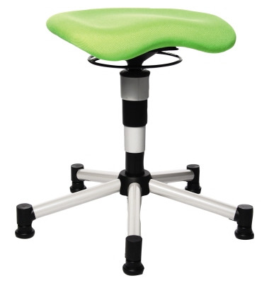 Hocker BAL27G05 Body Balance 20, grün, mit Rollen, höhenverstellbar, bis 110kg