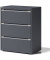 Schubladenschrank Essentials 80 x 100 x 47 cm (B x H x T) Stahl Farbe: anthrazit 3 Schubfächer