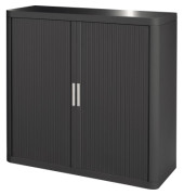 Aktenschrank easyOffice E1CT0002400029, abschlie&szlig;bar, 2 OH, anthrazit, 110x104x41,5cm (BxHxT)