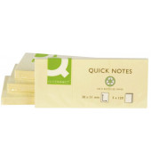 Haftnotizen KF22367, 38x51mm, gelb, rechteckig
