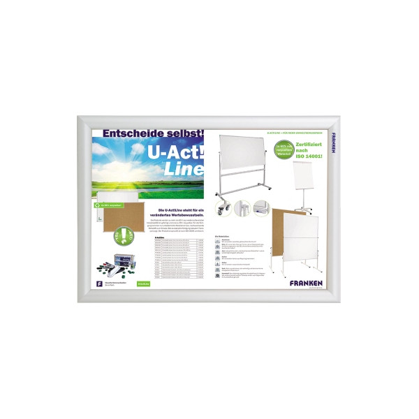 4016946223737 - Bilderwechselrahmen Security Feuerfest 328 x 451 x 12 cm (B x H x T) Aluminium silber 4016946223737 Franken