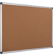 Pinntafel Bi-Silque, CA051170, 120x90cm (BxH), Kork, Aluminiumrahmen
