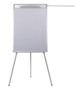 Flipchart DESIGN, EA23062124, 70x100cm, grau, mit Beinen, mit 2 Seitenarmen