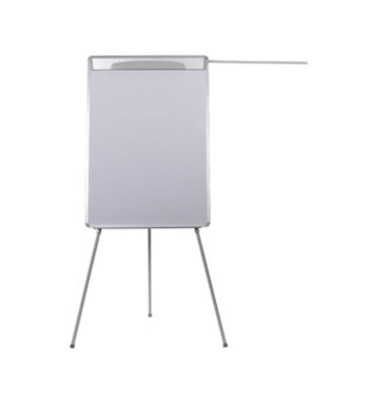 Flipchart DESIGN, EA23062124, 70x100cm (BxH), grau, mit Beinen, mit 2 Seitenarmen