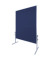 Moderationstafel MOD15011661, 120x150cm, Filz + Filz (beidseitig), pinnbar, blau + blau