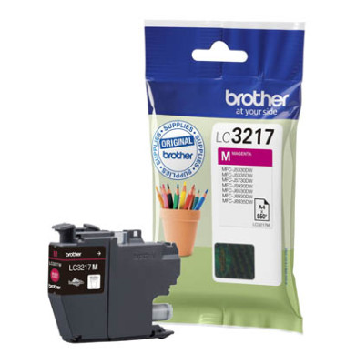 Druckerpatrone LC-3217M magenta ca 550 Seiten