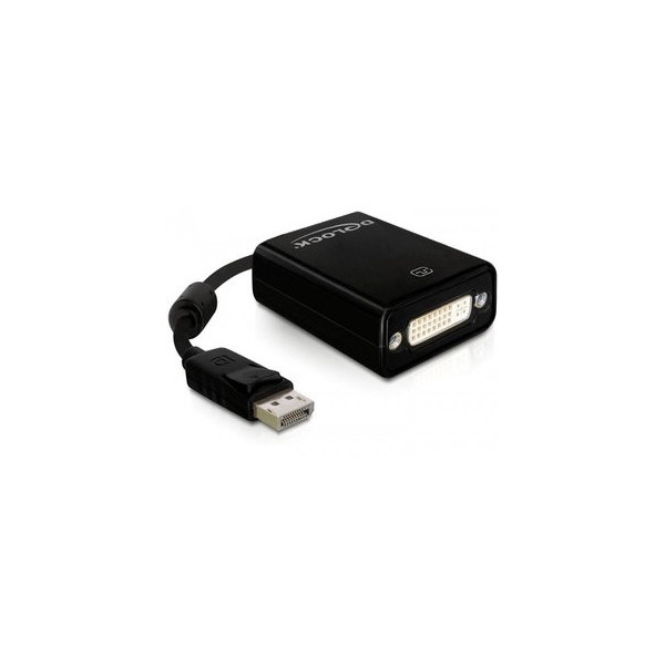 4043619618477 - Adapter Displayport male > DVI 24+5 female - DisplayPort-Adapter - 13 cm 4043619618477 - Adapter Displayport male > DVI 24+5 female - DisplayPort-Adapter - 13 cm
