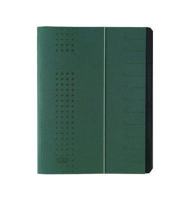 Ordnungsmappe chic A4 12tlg. anthraz. 450g-Ka A4