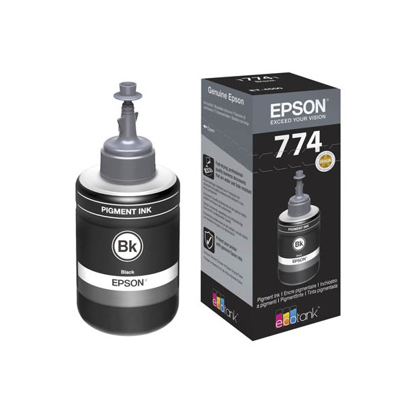 8715946601410 - C13T774140 Tintenbehälter für EcoTank 140ml 10000S T7741 pigmentschwarz (C13T774140)