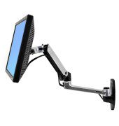 LCD-Schwenkarm LX Wall Mounth sw/si bis 61cm Ergotron