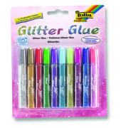 Glitter-Glue, 10 Stifte, 9,5ml sortiert 200x170x16