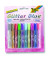 Glitter-Glue, 10 Stifte, 9,5ml sortiert 200x170x16