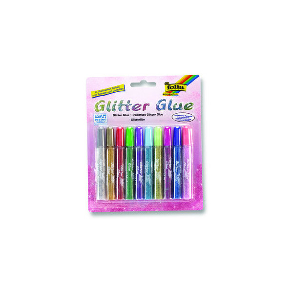 4001868005745 - Glitterkleber 574 Glitter Glue 10x105ml permanent 4001868005745 95 Milliliter
