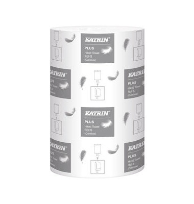 Rollenhandt&uuml;cher Centerfeed S 2634, Innenabrollung, Au&szlig;enabrollung, 2-lagig, wei&szlig;, Recyclingpapier