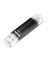 USB-Stick Laeta Twin micro USB schwarz 32 GB